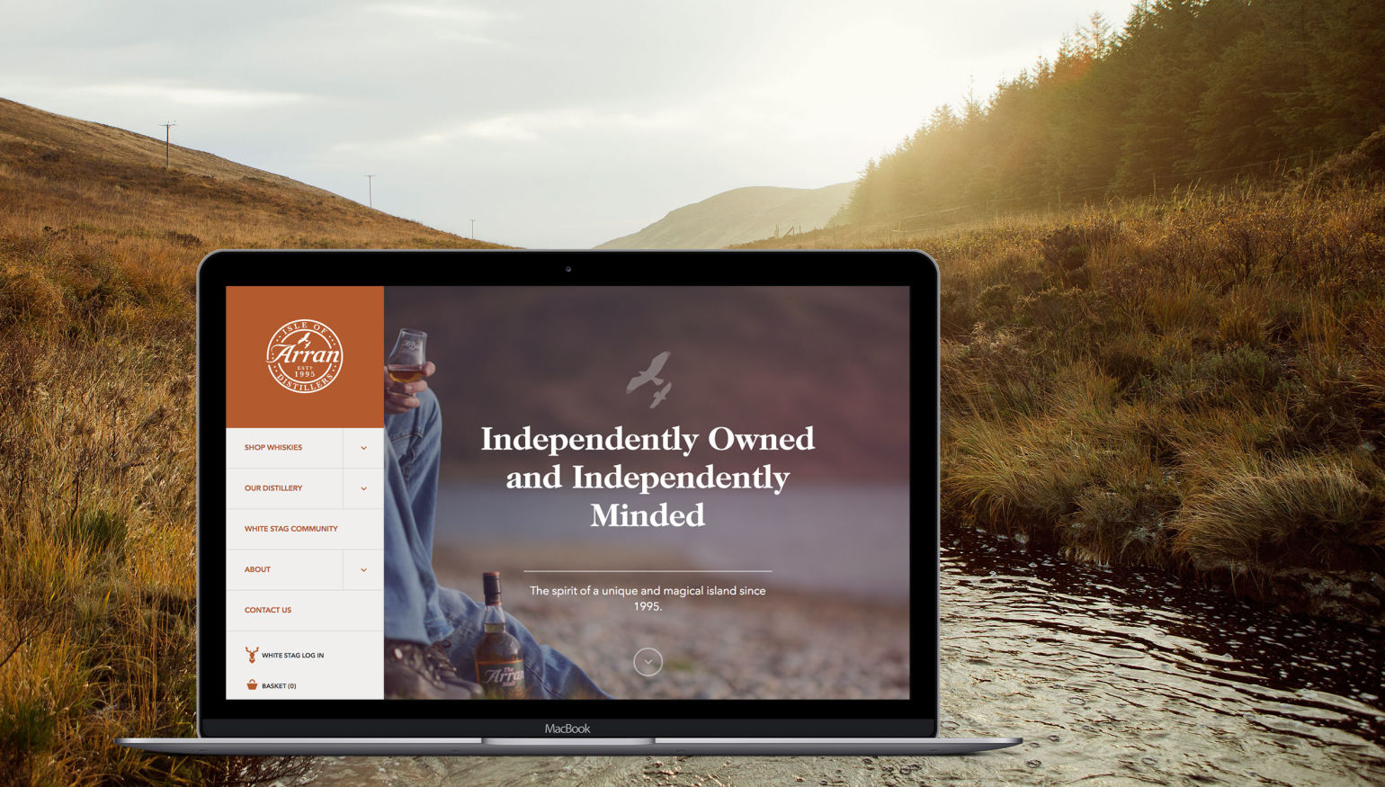 Arran Whisky Macbook